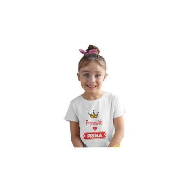 Imagem de Camiseta Infantil Promovida a Prima Branca - Del France, 01