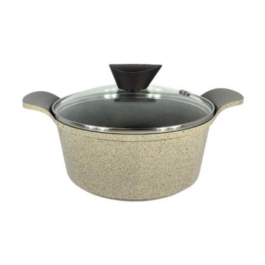 Imagem de Caçarola 24cm/4,6l Com Revestimento Cerâmico Marble Neoflam Cinza