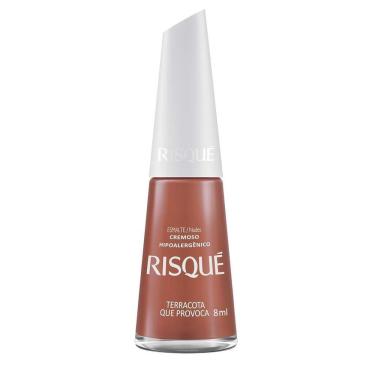 Imagem de Esmalte Cremoso Risqué Terracota que Provoca 8ml