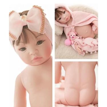 Imagem de Bebe Reborn Princesa Cr 100% + Bolsa