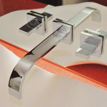 Imagem de Misturados para Banheiro de Parede 1881 C 210 Meber Metais Cromado