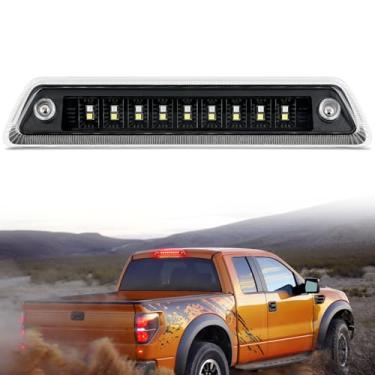 Imagem de Nilight Third Brake Light Tail High Mount 3rd Stop Cargo Reverse LED Lights Clear Lens Compatível com Ford F150 2009 2010 2011 2012 2013 2014 Lâmpada de cabine traseira de caminhonete
