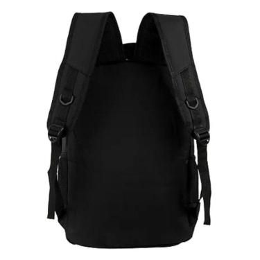 Imagem de Mochila Bolsa Reforçada Multifuncional Impermeável Motoqueiro Viagens Camping Trilha Escolar Preto