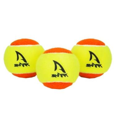 Imagem de Bola Shark Beach Tennis Unissex SHB001, U, Amarelo, Laranja