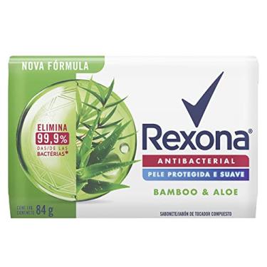 Imagem de Rexona Sabonete Em Barra Antibacterial Bamboo Cartucho 84G Branco 84G