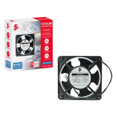Imagem de Cooler Chip sce 120x120x38mm Bivolt (110/220) sem Rolamento 075-0115 -