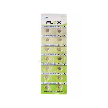 Imagem de Bateria Botao Lr621 ( Cartela C/ 14 Pcs) Flex Fx-lr621