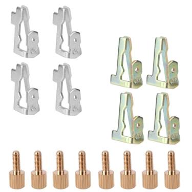 Imagem de 8 peças 156T1978A Kit de substituição para interruptores de horário, clipes de temporizador de piscina com pregos de cobre, compatível com Intermatic T100 Series Clock Dial Trippers Timers