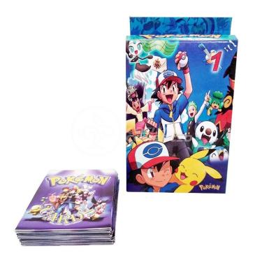 Imagem de Cartas Batalha Jogo Rank Pokemon Go Moedas Cartas 50 Cards