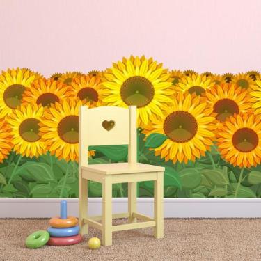 Imagem de Adesivo de Parede Infantil Girassol - Quartinhos