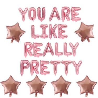 Imagem de Siticoto Você É Como Um Balão Realmente Bonito, Decoração De Festa Em Ouro Rosa 16" Para Meninas Malvadas, Aniversário Adultos, Despedida Solteira