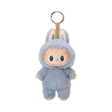 Imagem de Chaveiro De Vinil Labubu Fofo Figura De Anime Tenha Um Assento Série M