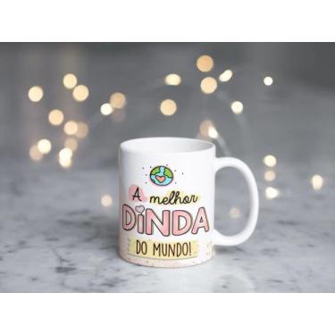 Imagem de Caneca a melhor dinda do mundo - Taça Tatui