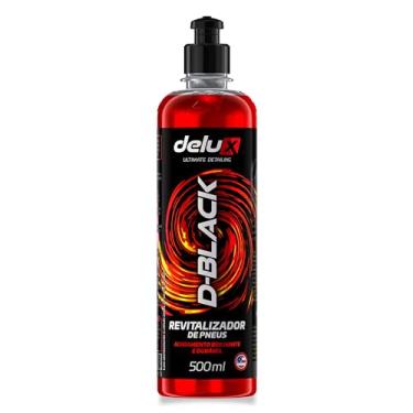 Imagem de Luxcar Delux D-Black Revitalizador de Pneus 500 ml – Alto Brilho