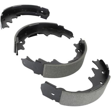 Imagem de QUALITY-BUILT Premium - Substituição original da sapata de freio de tambor traseiro para Ford/Mazda/Mercury 1975-1994 (Aerostar, B2300, B3000, B4000, Bobcat, Bronco, Capri, Cougar, Marquês, Mustang