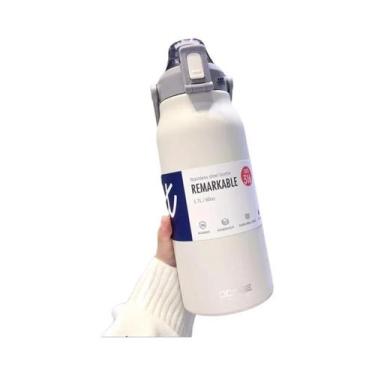 Imagem de Garrafa Térmica Isolada De Aço Inoxidável De 1700ML, Portátil, a Vácuo