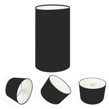 Imagem de Cúpula abajur e luminária cilíndrica vivare cp-7002 Ø13x30cm - bocal n