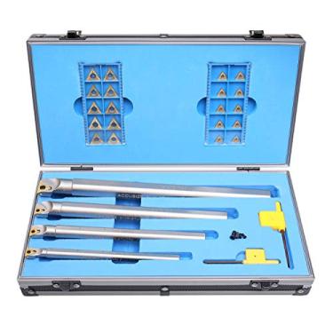 Imagem de Conjunto de barras de ferramentas industriais da Accusize, 31 peças, para destro, com inserções de 20 peças, P252-S412