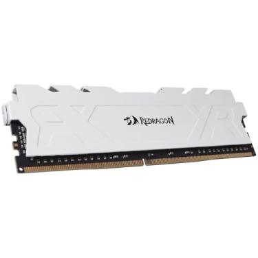 Imagem de Memória RAM Redragon Rage 8GB DDR4 3200MHz CL16 Branco GM-711