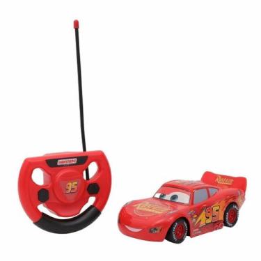 Imagem de Carrinho de Controle Remoto Relâmpago McQueen  Carros da Disney - EBN 