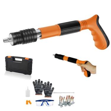 Imagem de Pistola De Fixaçao Finca Pino Acessorios EPI Segurança Construçao Obra