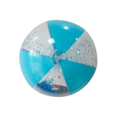 Imagem de Bolas de Praia para Piscina - Bolas de Praia Transparentes para Crianças - Brinquedos Reutilizáveis de PVC para Jogos Divertidos e Atividades Esportivas para Adultos e Meninos Pequenos em Festas de Ve
