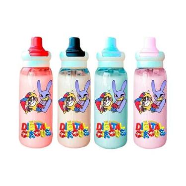 Imagem de Copo De Palha Digital De Circo À Prova De Vazamento De 700 ML Para Esp