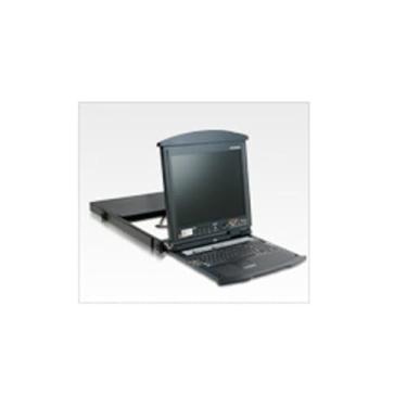 Imagem de KVM de 8 portas com 19 LCD com adaptador de CPU de 8 USB