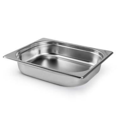 Imagem de Cuba Gastronomica Padrão Gn 1/2 65mm Aço Inox Weck