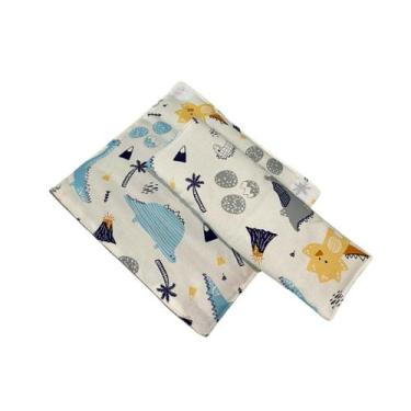 Imagem de Protetor de Cinto de Carrinho e Bebê Conforto Estampado com tiras auto