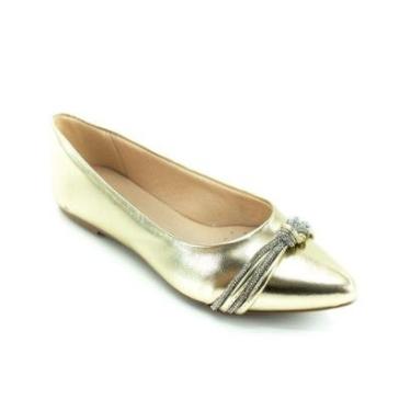 Imagem de Sapatilha Feminina Sua Cia 8302.14981 - Dourado-Feminino