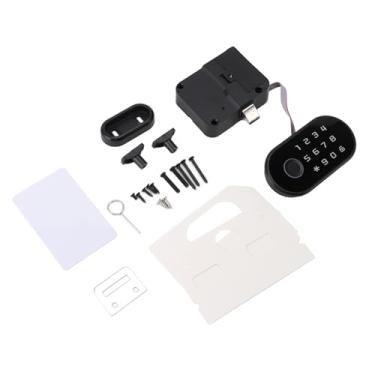 Imagem de Bloqueio do gabinete de impressão digital Smart biométrico biométrico sem chave trava da gaveta com chave USB Três maneiras de desbloqueio para a liga de zinco de segurança do