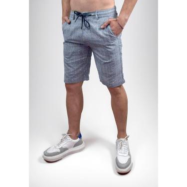 Imagem de Bermuda Short Xadrez Linho Premium La'Oase Masculino-Masculino