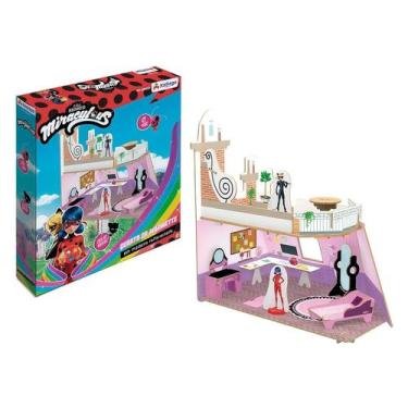 Imagem de Brinquedo Miraculous Playset Quarto da Marinete 42 Peças - Xalingo