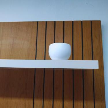 Imagem de Vaso Decorativo Cachepot Redondo Plantas e Flores - Decorr, Médio