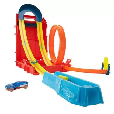 Imagem de Pista Hot Wheels Track Builder Caixa de Acrobácias Extremas - Mattel