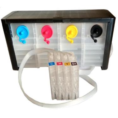 Imagem de Bulk Ink compatível 7740, 8710, 8720, 7720 Sem Chip Full Sem Tintas - 