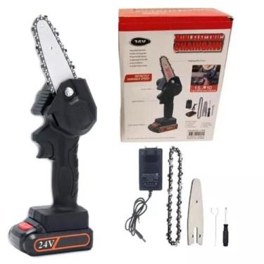 Imagem de Mini Moto Serra Eletrica Bivolt perfeita para podas e cortes - LIPPIN