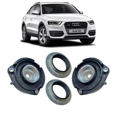 Imagem de Kit Coxim Rol Batente Amortecedor Dianteiro Audi Q3 2012/... - Solupe 