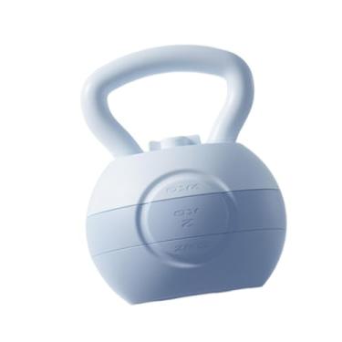 Imagem de rockible Kettlebell com água, Kettlebell autopreenchível, treinamento, versátil, equipamento de fitness, ferramenta de treinamento de glúteos para levantar, Azul
