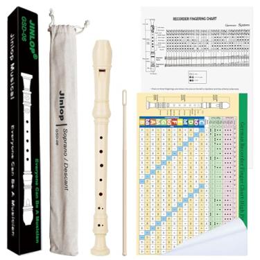 Imagem de Instrumento de gravador soprano alemão para iniciantes como presentes para amantes de instrumentos musicais