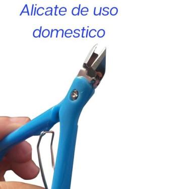 Imagem de Alicate Cuticula aço inoxidável uso domestico - kit alicates manicure