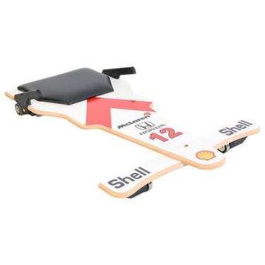 Imagem de Carrinho de Rolimã F1 Mclaren em MDF - Multidecor
