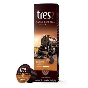 Imagem de Café Tres 3 Corações Safra Mogiana Paulista - 10 Cápsulas - 3 Coracoes