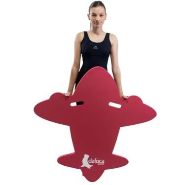 Imagem de Tapete Flutuante Eva Natação Infantil Para Piscina DF4100-AV Avião Vermelho Dafoca Sports