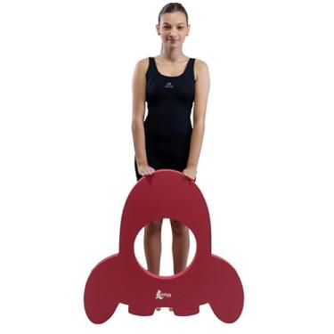 Imagem de Tapete Flutuante Eva Natação Infantil Para Piscina DF4100-FO Foguete Vermelho Dafoca Sports