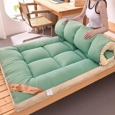Imagem de Colchão Futon Confortável Acolchoado Colchão De Chão Japonês Cama Acolchoada Colchão Topper Extra Grosso Dobrável Almofada De Dormir Respirável Espreguiçadeira De Pi, 03, 120x200cm