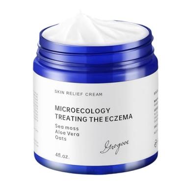 Imagem de Creme calmante para eczema totalmente natural feito com musgo marinho! Pele sensível pele seca hidratante conforto umidade sem fragrância cuidados com a pele, 115 ml