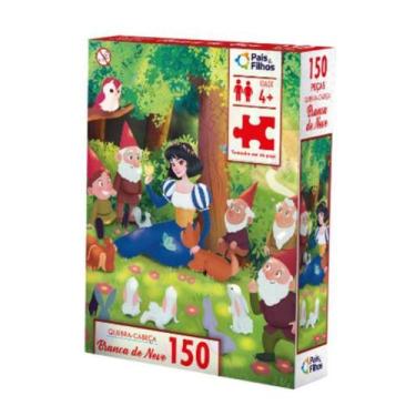Imagem de Quebra-Cabeça 150 peças Branca de Neve - Pais e Filhos, Puzzle