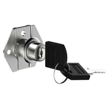 Imagem de Fechadura Tranca para Gaveta Móveis Chave 22mm Soprano